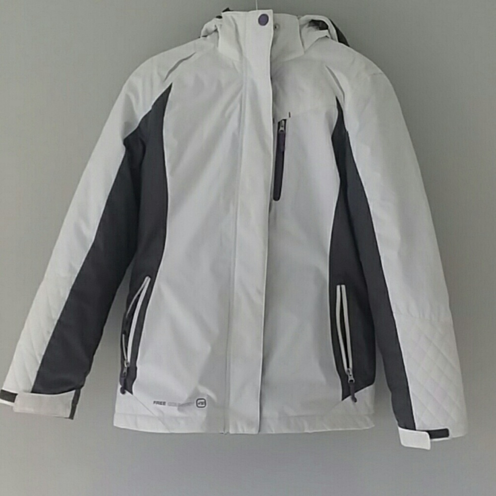 Super Warm winter Jacket Women's Small EUC 3 in 1